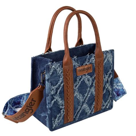 wrangler denim tote.